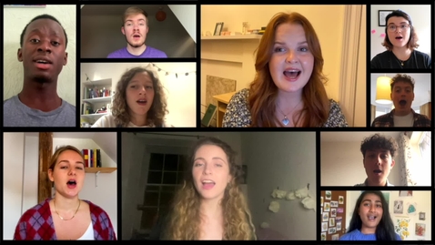 Thumbnail for Sustainability Awards 2022 – A Cappella Society performance