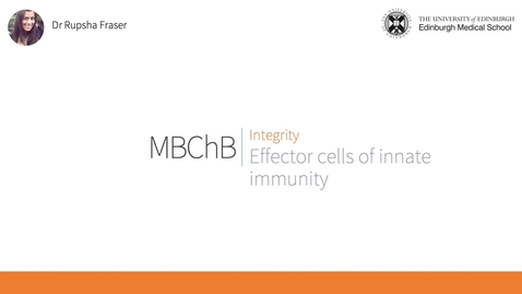 Thumbnail for entry B4. Effector cells of innate immunity