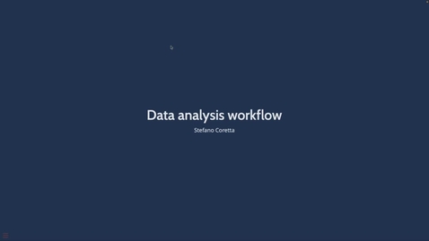 Thumbnail for QML 2024 - Data Analysis Workflow (Lecture)