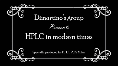 Thumbnail for entry Dr Simone Dimartino's Group HPLC Conference Video: 3D printing Milan Cathedral for liquid separation
