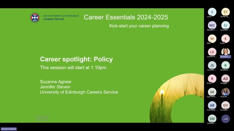 Thumbnail for Career Spotlight: Policy