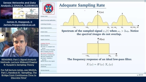 Thumbnail for entry Topic 44: Under-sampling and Practical Data Systems (SNADA, Chapter 8)