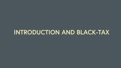 Thumbnail for MCF Podcasts: Intro and Black Tax