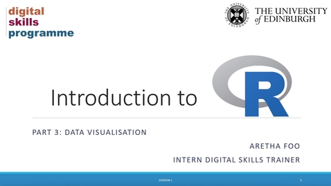 Thumbnail for Introduction to R (part 3): Data Visualisation