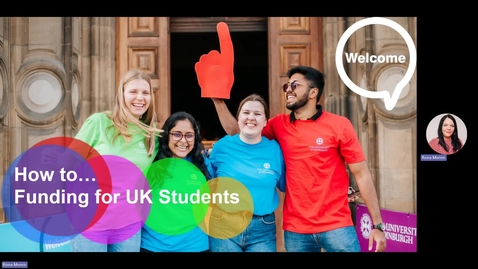 Thumbnail for How to Funding for UK Students 2025/26