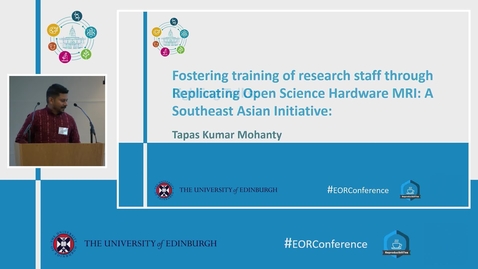 Thumbnail for Fostering training of research staff through Replicating Open Science Hardware MRI: A Southeast Asian Initiative  - Tapas Kumar Mohanty