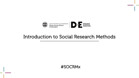 Thumbnail for Introduction to Social Research Methods Trailer