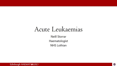 Thumbnail for Acute Leukaemias