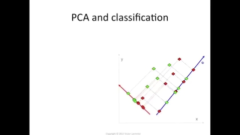 Thumbnail for Classification with PCA features