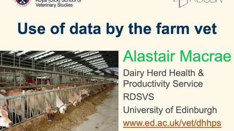 Thumbnail for entry Data for farm vets