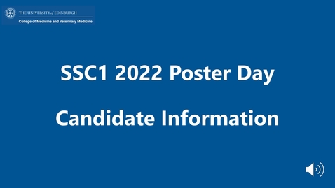 Thumbnail for entry SSC1 2022 Candidate Briefing