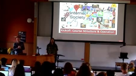 Thumbnail for Internet and Society Week 1 Introduction, 1.1 and 1.2