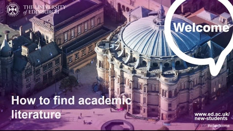 Thumbnail for How To Find Academic Literature 2022