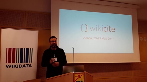 Thumbnail for Welcome to Wikicite 2017 - introduction by Jonathan Dugan and Rachel Farrand