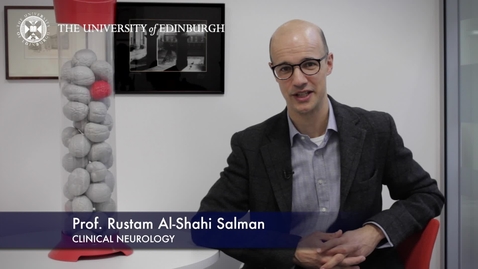 Thumbnail for entry Rustam Al-Shahi Salman - Clinical Neurology - Research In A Nutshell - Queen's Medical Research Institute -20/05/2015