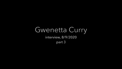 Thumbnail for entry Curry interview part 3