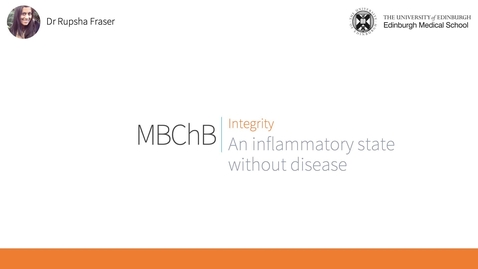 Thumbnail for entry B13. An inflammatory state without disease_2021