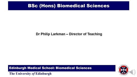 Thumbnail for entry Biomedical Sciences Offer Holder Information (2022 Entry)