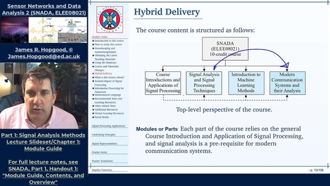 Thumbnail for Topic 2: How to Study using the Course Materials (SNADA, Chapter 1)