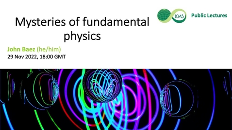 Thumbnail for entry Mysteries of Fundamental Physics