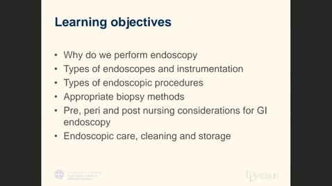 Thumbnail for Nurses Clinical Club - 25th August - Abbie Roberts - Endoscopy