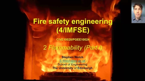 Thumbnail for 2 Flammability (Part I)