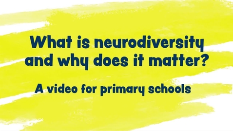 Thumbnail for Introducing Neurodiversity (LEANS resource 1.3)