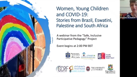 Thumbnail for entry Women, Young Children and COVID-19: Stories from Brazil, Eswatini, Palestine and South Africa