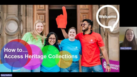 Thumbnail for entry How to... Access Heritage Collections (UG/PGT/PGR)
