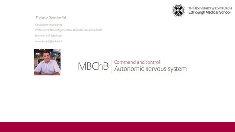 Thumbnail for Command &amp; control: Autonomic nervous system