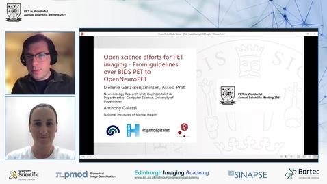 Thumbnail for PET is Wonderful 2021 - OpenNEURO PET session