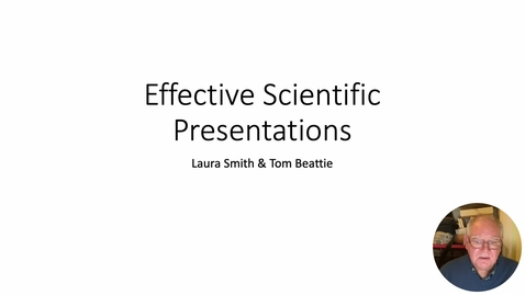 Thumbnail for Part 1: Live Tutorial on Effective Scientific Presentations 03/11/25