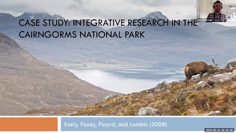 Thumbnail for entry Week 1 Lecture 2 - Case Study - Integrative Research Example