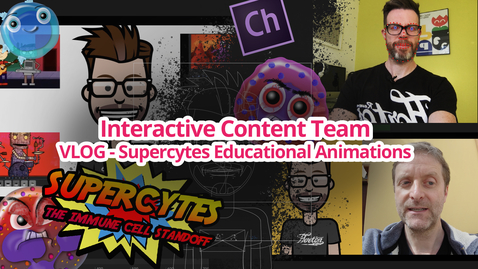 Thumbnail for entry Interactive Content Team VLOG: Supercytes Animations