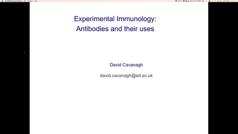 Thumbnail for entry Introduction to antibodies and their uses