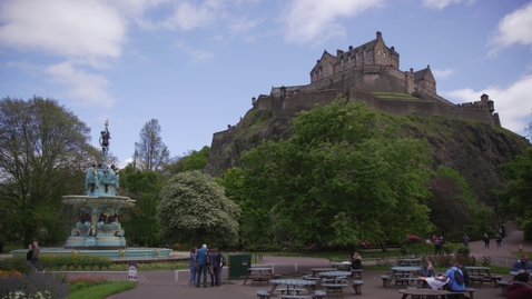 Thumbnail for View of Edinburgh Castle and Ross Fountain