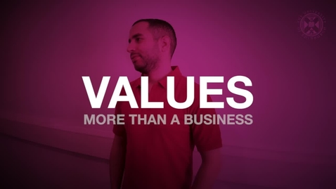 Thumbnail for entry Values: More than a Business