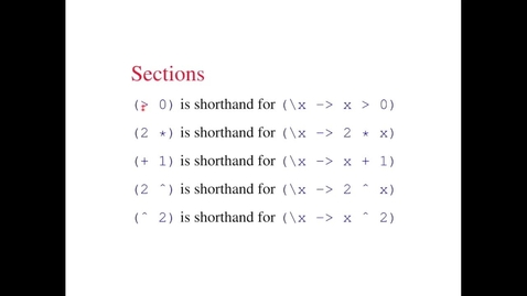 Thumbnail for CL - 7b - Quantifiers And Lambda