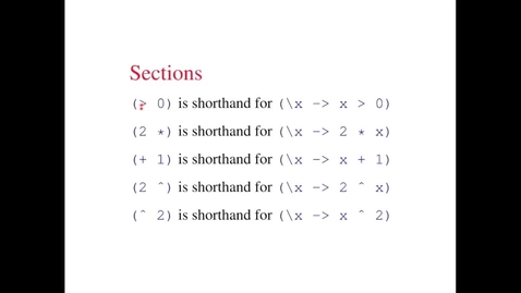 Thumbnail for entry CL - 7b - Quantifiers And Lambda