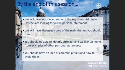 Thumbnail for Law Personal Statement Workshop 2021