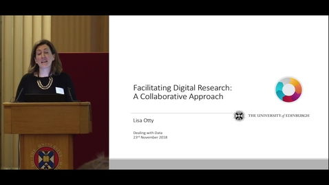 Thumbnail for entry Facilitating Digital Research: A Collaborative Approach - Lisa Otty