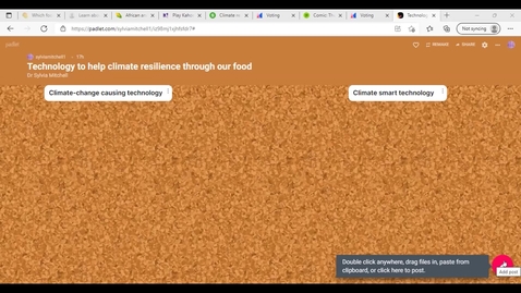 Thumbnail for entry Technology to help climate resilience through our food