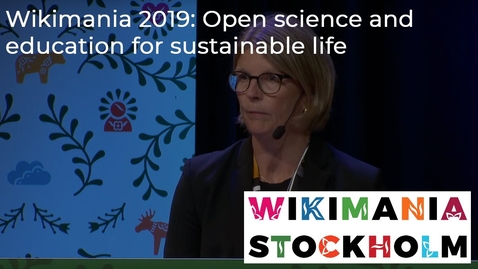 Thumbnail for entry Open science and education for sustainable life