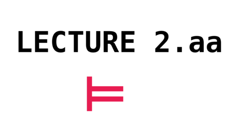 Thumbnail for entry CL - Lecture 2.aa - Aristotelian Syllogisms. Venn diagrams