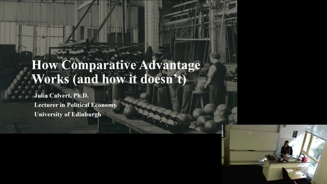 Thumbnail for 21 Sept 2018 — Julia Calvert (University of Edinburgh)