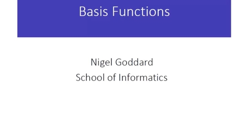 Thumbnail for entry Basis Functions