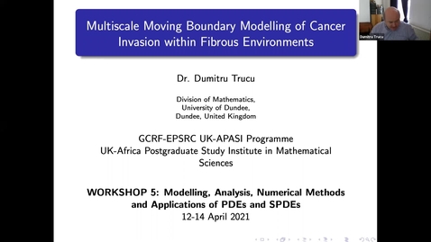 Thumbnail for entry UK-APASI in Mathematical Sciences: Dumitru Trucu