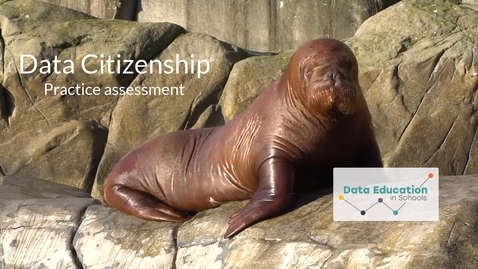 Thumbnail for entry Data Citizenship Level 4-5 Zoo activity part 1