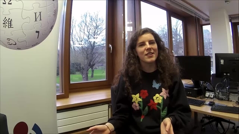 Thumbnail for Wikipedia in the Classroom - Interview with Aine Kavanagh (Reproductive Biology Hons. student)
