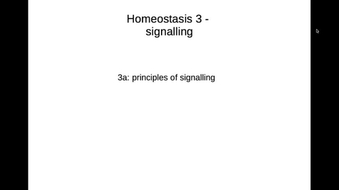 Thumbnail for entry MBChB1 Homeostasis Lec3a (Captioned)